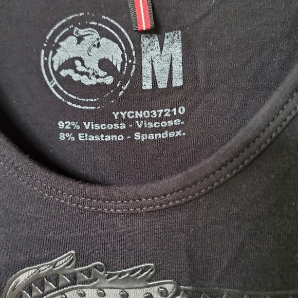 ¡AY GUEY! Unique Mens Warrior T-Shirt. Size M - Picture 3 of 5